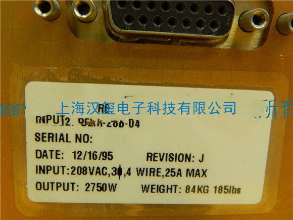 RF generator,ENI(MKS),OEM-28B